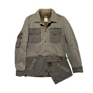 2003 2in1 zippered cargo jacket